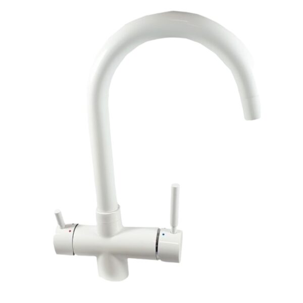 4006 RUBINETTO MIX 4 VIE 3/8" BIANCO